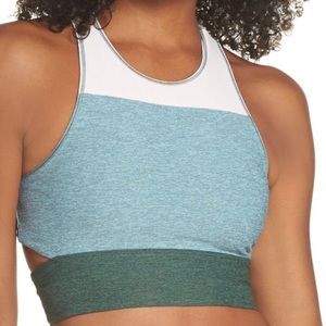 Outdoor Voices Tri Tone Crop Tank
